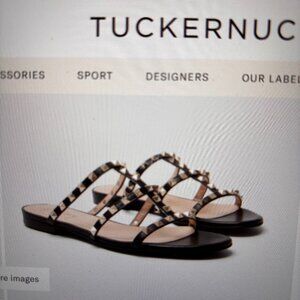 French Sole - Black Siel Sandals